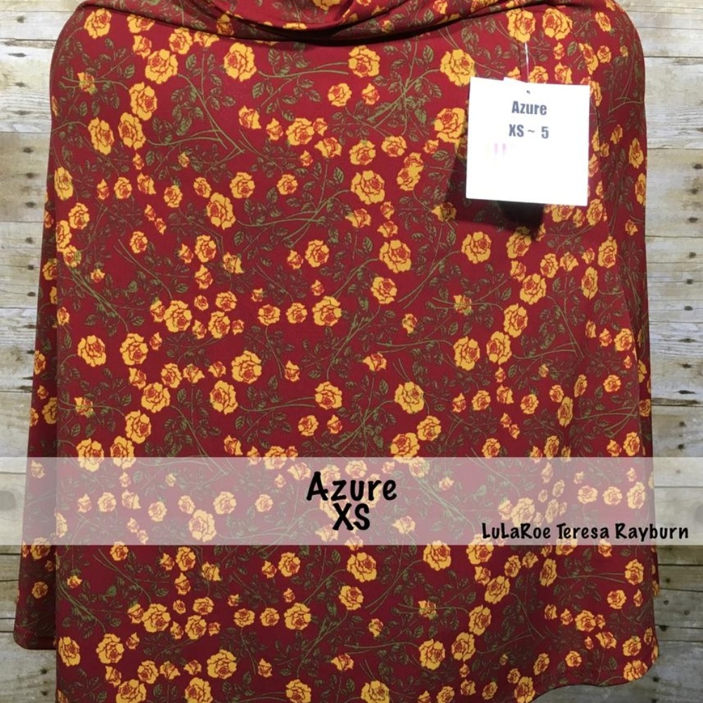 Lularoe Azure Skirt Size XS - NWT